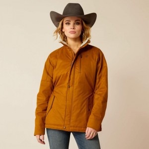 Ariat Grizzly Insulated Jacket Chestnut Polska | GXLBRA-761 Ariat Grizzly Insulated Jacket Chestnut Polska | GXLBRA-761