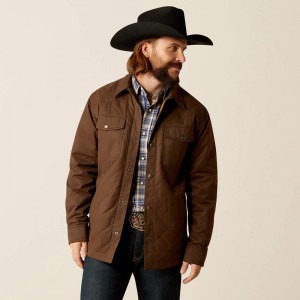 Ariat Grizzly Shirt Jacket Demitasse Polska | UYAWPM-573 Ariat Grizzly Shirt Jacket Demitasse Polska | UYAWPM-573