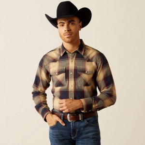 Ariat Hale Retro Fit Shirt Khaki Polska | VPWNTE-163 Ariat Hale Retro Fit Shirt Khaki Polska | VPWNTE-163