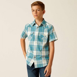 Ariat Harry Retro Fit Shirt Gasoline Polska | DXVYHG-241 Ariat Harry Retro Fit Shirt Gasoline Polska | DXVYHG-241