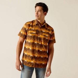 Ariat Heath Retro Fit Shirt Mink Polska | TMEOQD-825 Ariat Heath Retro Fit Shirt Mink Polska | TMEOQD-825