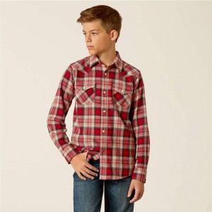 Ariat Herschel Retro Fit Shirt Chili Pepper Polska | ECQYMK-534 Ariat Herschel Retro Fit Shirt Chili Pepper Polska | ECQYMK-534