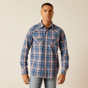 Ariat Hershy Retro Fit Shirt Antracite Polska | WXKRGN-230 Ariat Hershy Retro Fit Shirt Antracite Polska | WXKRGN-230