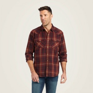 Ariat Hiller Retro Fit Shirt Rubaiyat Polska | TWFKBL-584 Ariat Hiller Retro Fit Shirt Rubaiyat Polska | TWFKBL-584
