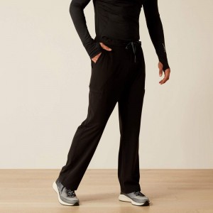 Ariat Jacobi Utility Stretch Scrub Pant Czarne Polska | QEXJOY-302 Ariat Jacobi Utility Stretch Scrub Pant Czarne Polska | QEXJOY-302