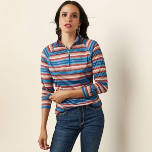 Ariat Laguna 1/4 Zip Top Horizon Serape Polska | PGOJFV-190 Ariat Laguna 1/4 Zip Top Horizon Serape Polska | PGOJFV-190