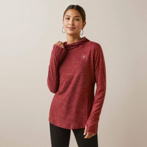 Ariat Laguna Hoodie Burnt Russet Polska | JLXHWD-306 Ariat Laguna Hoodie Burnt Russet Polska | JLXHWD-306