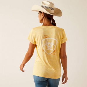 Ariat Laguna Logo Top Jojoba Polska | ERUVJX-316 Ariat Laguna Logo Top Jojoba Polska | ERUVJX-316