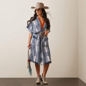 Ariat Lauren Kimono Wrap Multi Yarn Dye Polska | VBUCAM-721 Ariat Lauren Kimono Wrap Multi Yarn Dye Polska | VBUCAM-721