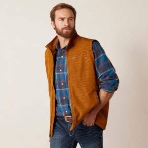 Ariat Logo 2.0 Softshell Vest Chestnut Embossed Polska | VUZHKN-289 Ariat Logo 2.0 Softshell Vest Chestnut Embossed Polska | VUZHKN-289