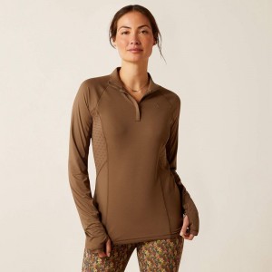 Ariat Lowell 2.0 1/4 Zip Baselayer Canteen Polska | QUEXGM-602 Ariat Lowell 2.0 1/4 Zip Baselayer Canteen Polska | QUEXGM-602