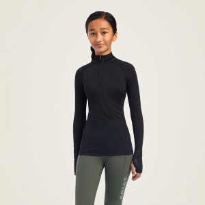 Ariat Lowell 2.0 1/4 Zip Baselayer Czarne Polska | ZSGUDY-973 Ariat Lowell 2.0 1/4 Zip Baselayer Czarne Polska | ZSGUDY-973