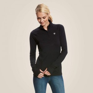 Ariat Lowell 2.0 1/4 Zip Baselayer Czarne Polska | UTSKJX-752 Ariat Lowell 2.0 1/4 Zip Baselayer Czarne Polska | UTSKJX-752