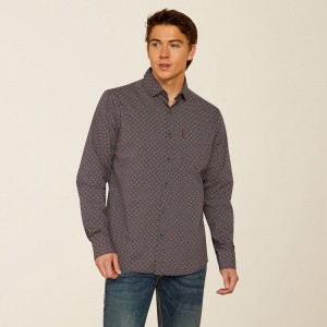 Ariat Mattie Modern Fit Shirt Parisian Night Polska | NADESZ-420 Ariat Mattie Modern Fit Shirt Parisian Night Polska | NADESZ-420