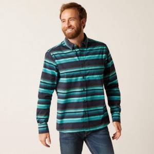 Ariat Montgomery Stretch Modern Fit Shirt Niebieskie Polska | FISMGV-804 Ariat Montgomery Stretch Modern Fit Shirt Niebieskie Polska | FISMGV-804