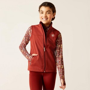 Ariat New Team Softshell Vest Fired Brick Polska | QHDIAK-947 Ariat New Team Softshell Vest Fired Brick Polska | QHDIAK-947