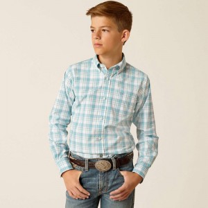 Ariat Pro Series Edward Classic Fit Shirt Ciemny Niebieskie Polska | MLZKQT-092 Ariat Pro Series Edward Classic Fit Shirt Ciemny Niebieskie Polska | MLZKQT-092