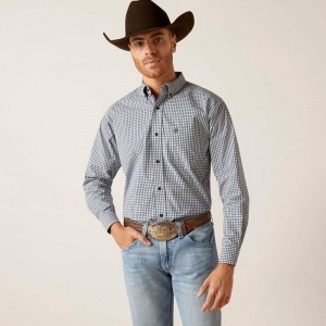Ariat Pro Series Garmin Classic Fit Shirt Białe Polska | RFCIHM-872 Ariat Pro Series Garmin Classic Fit Shirt Białe Polska | RFCIHM-872