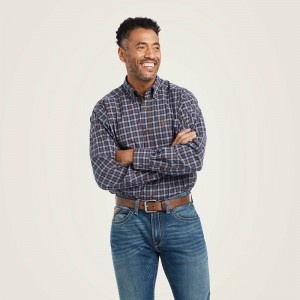 Ariat Pro Series Giacomo Stretch Classic Fit Shirt Niebieskie Polska | ZPJYDR-012 Ariat Pro Series Giacomo Stretch Classic Fit Shirt Niebieskie Polska | ZPJYDR-012