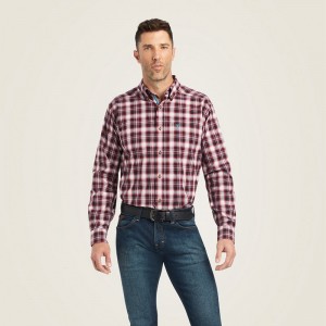 Ariat Pro Series Kenneth Stretch Fitted Shirt Snow Bunting Polska | WTCMNG-892 Ariat Pro Series Kenneth Stretch Fitted Shirt Snow Bunting Polska | WTCMNG-892