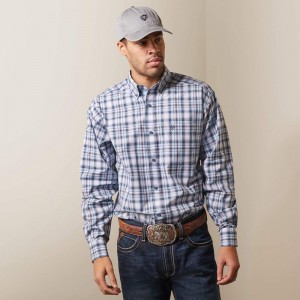 Ariat Pro Series Norbert Classic Fit Shirt Białe Polska | AHCSZK-719 Ariat Pro Series Norbert Classic Fit Shirt Białe Polska | AHCSZK-719