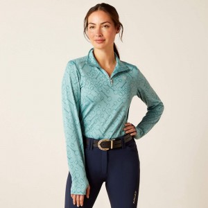 Ariat Prophecy 1/4 Zip Baselayer Arctic Polska | IECALU-594 Ariat Prophecy 1/4 Zip Baselayer Arctic Polska | IECALU-594