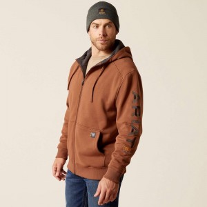 Ariat Rebar All-Weather Full Zip Hoodie Aztec Polska | OEZIGX-493 Ariat Rebar All-Weather Full Zip Hoodie Aztec Polska | OEZIGX-493