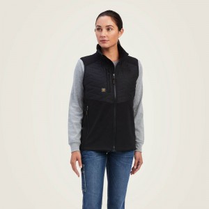 Ariat Rebar Cloud 9 Insulated Vest Czarne Polska | SXBJPD-508 Ariat Rebar Cloud 9 Insulated Vest Czarne Polska | SXBJPD-508