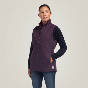 Ariat Rebar Duracanvas Insulated Vest Plum Perfect Polska | RWOYPT-276 Ariat Rebar Duracanvas Insulated Vest Plum Perfect Polska | RWOYPT-276