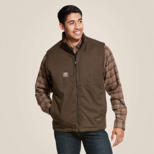 Ariat Rebar Duracanvas Vest Wren Polska | ABYNEX-695 Ariat Rebar Duracanvas Vest Wren Polska | ABYNEX-695