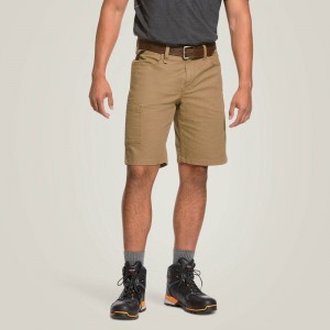 Ariat Rebar Durastretch Made Tough 10" Short Khaki Polska | ZAKHVY-562 Ariat Rebar Durastretch Made Tough 10" Short Khaki Polska | ZAKHVY-562