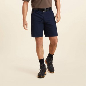 Ariat Rebar Durastretch Made Tough 10" Short Granatowe Polska | LABCDQ-470 Ariat Rebar Durastretch Made Tough 10" Short Granatowe Polska | LABCDQ-470