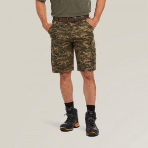 Ariat Rebar Durastretch Made Tough Cargo 11" Short Oliwkowe Camo Polska | JPFLQN-429 Ariat Rebar Durastretch Made Tough Cargo 11" Short Oliwkowe Camo Polska | JPFLQN-429