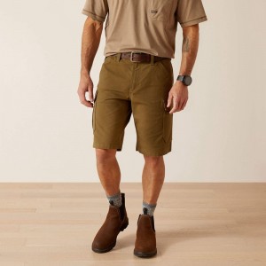Ariat Rebar Durastretch Made Tough Cargo 11" Short Ciemny Oliwkowe Polska | KZOERL-697 Ariat Rebar Durastretch Made Tough Cargo 11" Short Ciemny Oliwkowe Polska | KZOERL-697