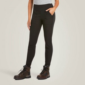Ariat Rebar Durastretch Utility Legging Czarne Polska | AYLKZM-517 Ariat Rebar Durastretch Utility Legging Czarne Polska | AYLKZM-517