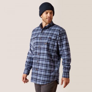 Ariat Rebar Flannel Durastretch Work Shirt Allure Plaid Polska | LJOPGI-043 Ariat Rebar Flannel Durastretch Work Shirt Allure Plaid Polska | LJOPGI-043
