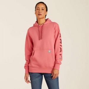 Ariat Rebar Graphic Hoodie Czerwone Polska | WNYPHJ-840 Ariat Rebar Graphic Hoodie Czerwone Polska | WNYPHJ-840