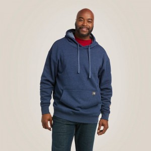 Ariat Rebar Graphic Hoodie Granatowe Polska | HWETIU-459 Ariat Rebar Graphic Hoodie Granatowe Polska | HWETIU-459