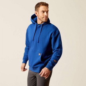 Ariat Rebar Graphic Hoodie Niebieskie Polska | MUZESA-617 Ariat Rebar Graphic Hoodie Niebieskie Polska | MUZESA-617