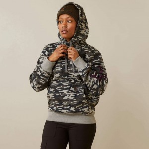 Ariat Rebar Graphic Printed Hoodie Szare Camo Polska | YKQPXM-605 Ariat Rebar Graphic Printed Hoodie Szare Camo Polska | YKQPXM-605