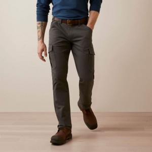 Ariat Rebar M4 Relaxed Made Tough Cargo Straight Pant Szare Polska | VGCWTF-380 Ariat Rebar M4 Relaxed Made Tough Cargo Straight Pant Szare Polska | VGCWTF-380