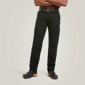 Ariat Rebar M5 Straight Durastretch Ripstop Cargo Straight Pant Czarne Polska | RONKZP-875 Ariat Rebar M5 Straight Durastretch Ripstop Cargo Straight Pant Czarne Polska | RONKZP-875