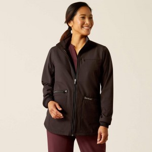 Ariat Rosalyn Utility Scrub Jacket Czarne Polska | IFNJYP-671 Ariat Rosalyn Utility Scrub Jacket Czarne Polska | IFNJYP-671