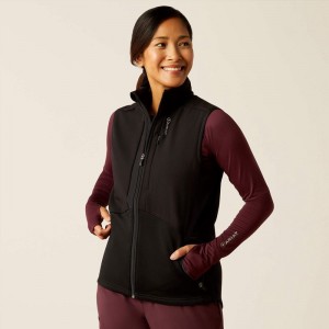 Ariat Sina Fleece Scrub Vest Czarne Polska | NMTJIL-903 Ariat Sina Fleece Scrub Vest Czarne Polska | NMTJIL-903