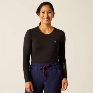 Ariat Soft Touch Underscrub Baselayer Czarne Polska | EPSFOM-074 Ariat Soft Touch Underscrub Baselayer Czarne Polska | EPSFOM-074
