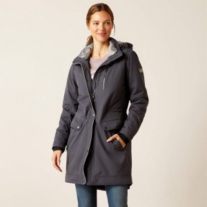Ariat Tempest Waterproof Insulated Parka Ebony Polska | HDKQFE-936 Ariat Tempest Waterproof Insulated Parka Ebony Polska | HDKQFE-936