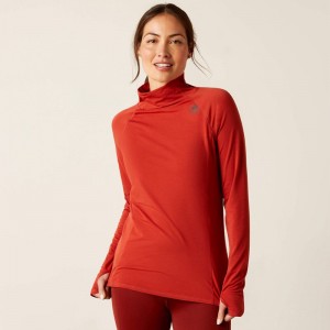 Ariat Venture Baselayer Czerwone Polska | NGWZIJ-612 Ariat Venture Baselayer Czerwone Polska | NGWZIJ-612