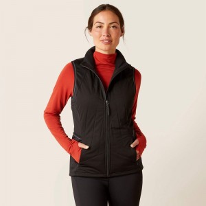 Ariat Venture Full Zip Vest Czarne Polska | FDSEVX-583 Ariat Venture Full Zip Vest Czarne Polska | FDSEVX-583