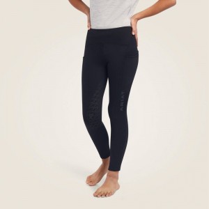 Ariat Venture Thermal Half Grip Tight Czarne Polska | DPQTZV-801 Ariat Venture Thermal Half Grip Tight Czarne Polska | DPQTZV-801