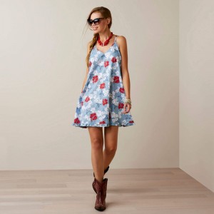 Ariat Western Aloha Dress Wa Pareu Print Polska | LICWDY-851 Ariat Western Aloha Dress Wa Pareu Print Polska | LICWDY-851